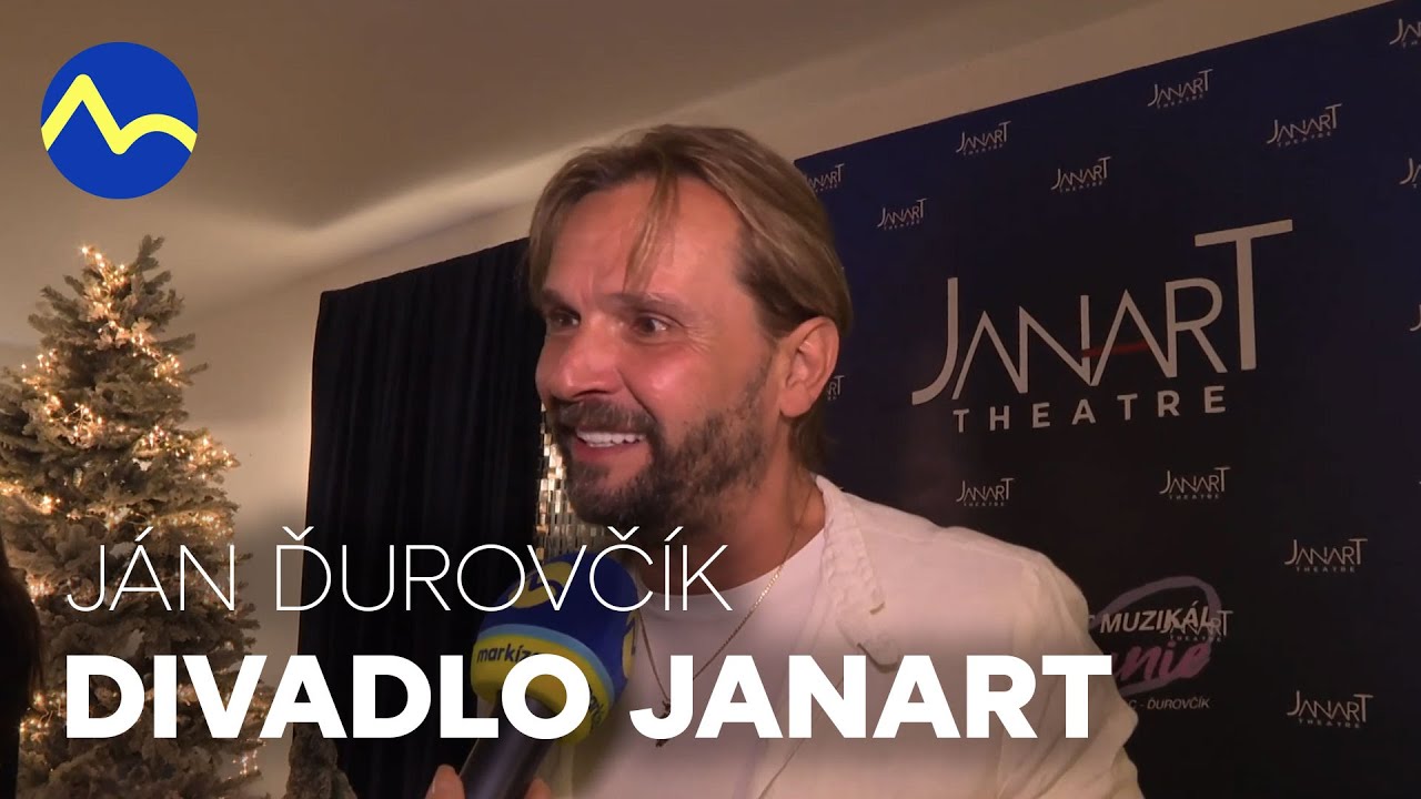 Ján Ďurovčík: Otvorenie divadla JANART | WEB markiza.sk