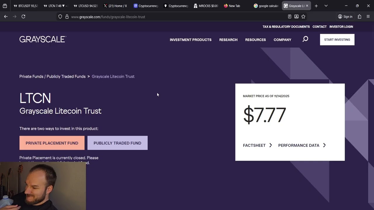 Grayscale Trusts: LTCN BCHG и HZEN