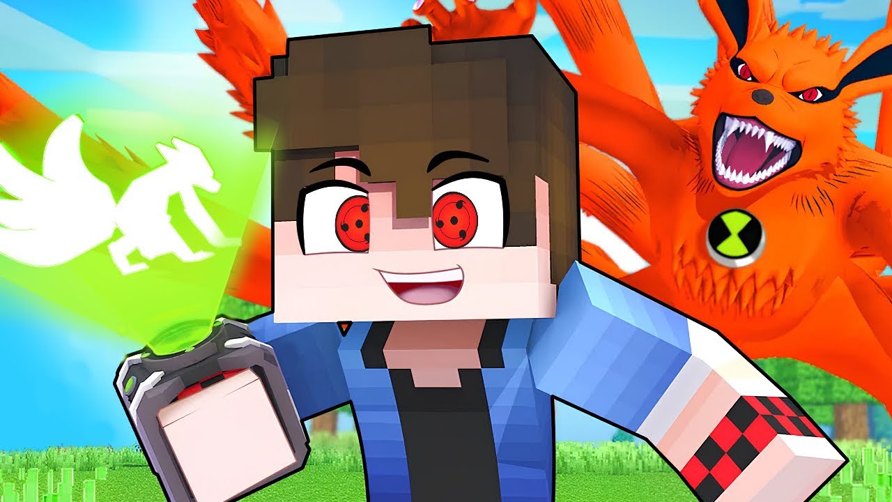 OMNITRIX do BEN 10 no MUNDO de NARUTO no MINECRAFT