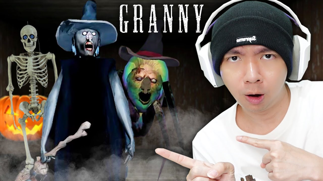 Nenek Cosplay Jadi Penyihir - Granny Halloween Indonesia