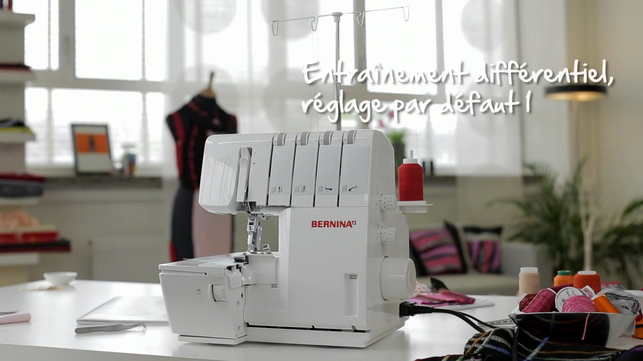 Surjeteuse Bernina L450 & L460 - Coudre et surjeter avec 3 fils - 4/8