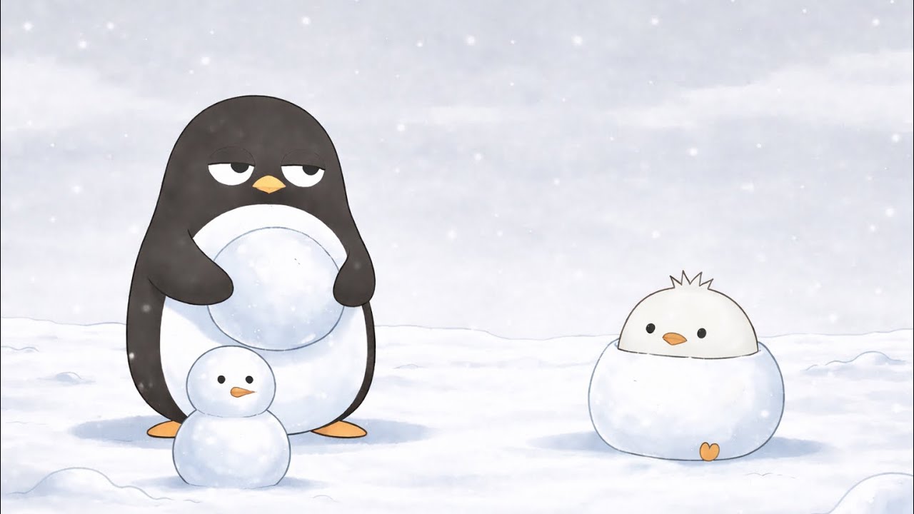 ポムとピト。｜雪の日の時間｜作業・リラックスLo-fi BGM