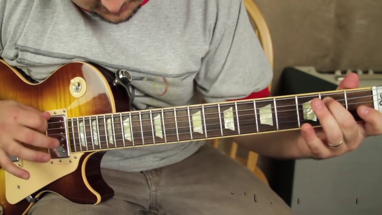 Led Zeppelin - Whole Lotta Love - How to Play the Jimmy Page Guitar Solo Les Paul