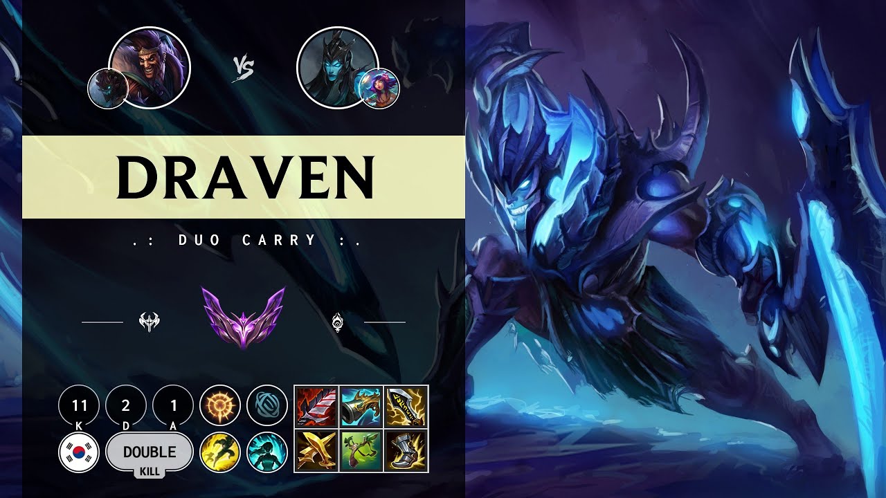 Draven ADC vs Kalista - KR Master Patch 14.10