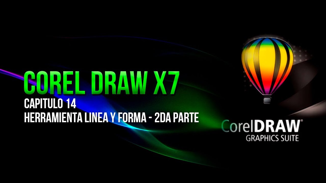 COREL DRAW X7 BASICO │CAPITULO 14 - Herramienta Línea y Herr. Forma - 2da. Parte