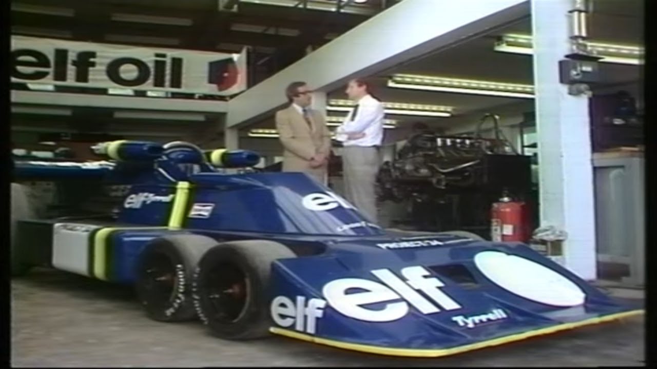 Formula 1 | F1 Racing cars |  Tyrrell racing | Tyrrell P34 | Drive in | 1976