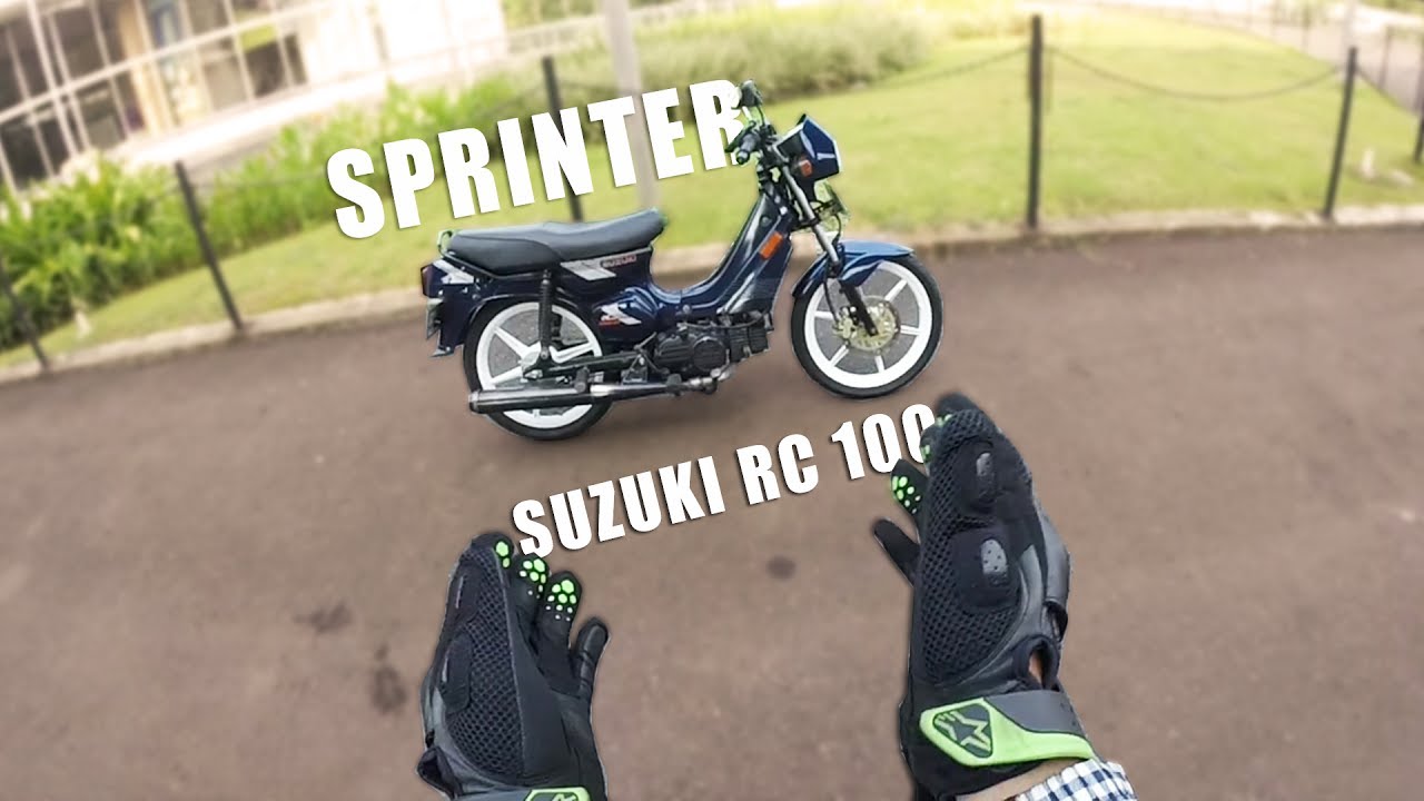 NYOBAIN MOTOR TUA, SUZUKI RC 100 SPRINTER !!! #Motovlog Indonesia