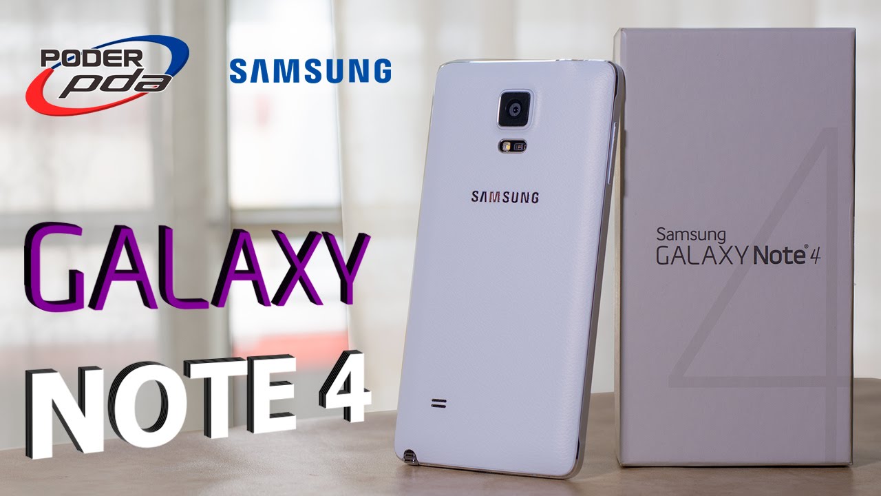 Samsung Galaxy Note 4 - Unboxing en México