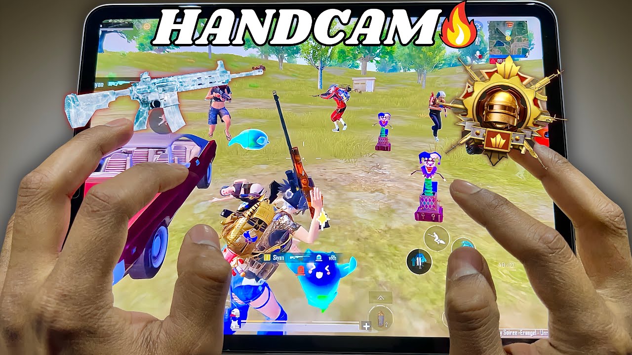 UNSTOPPABLE 6 Finger Handcam 🔥 iPad Pro Solo vs Squad Domination | PUBG Mobile BGMI