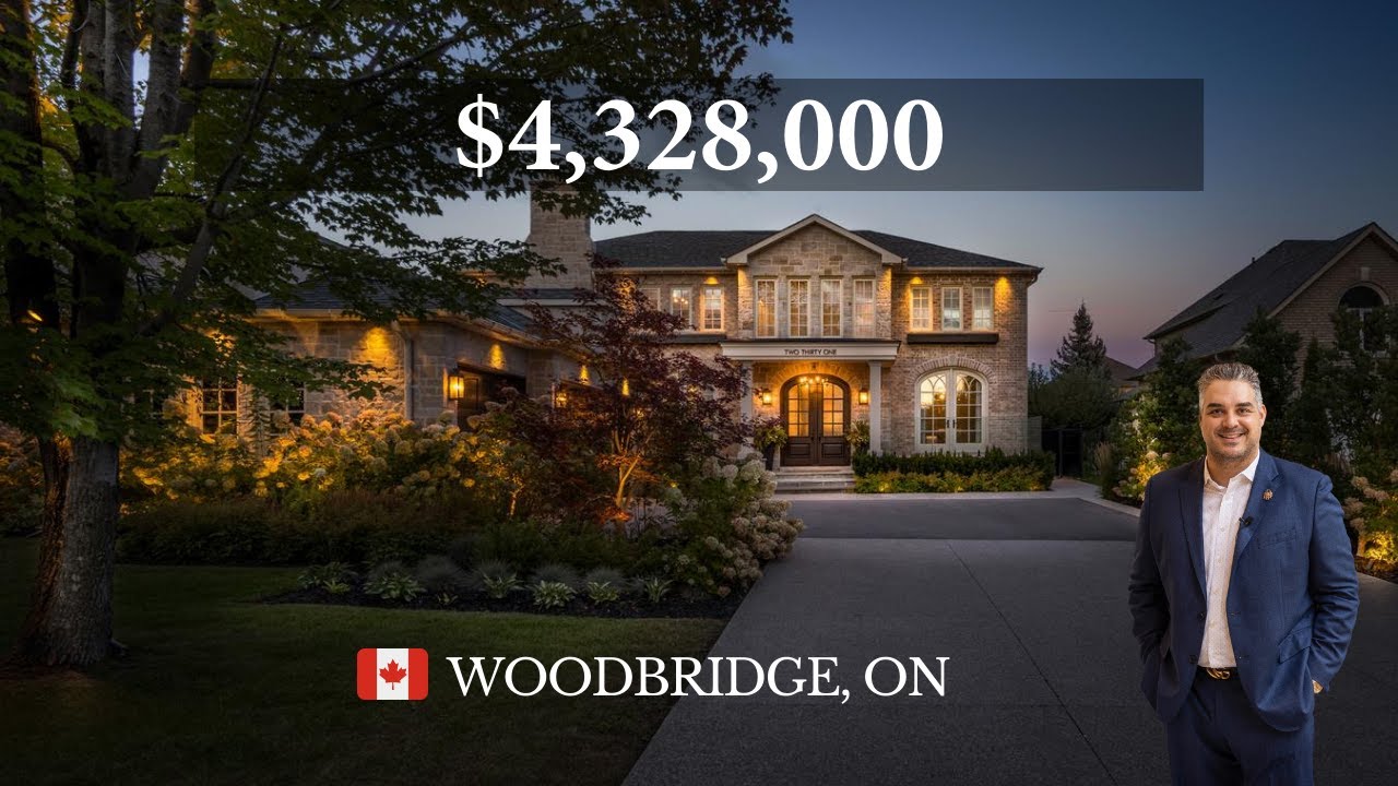 HOME TOUR INSIDE $4,328,000 LUXURY WOODBRIDGE, ON HOME | WITH MARK SALERNO @SalernoRealEstate