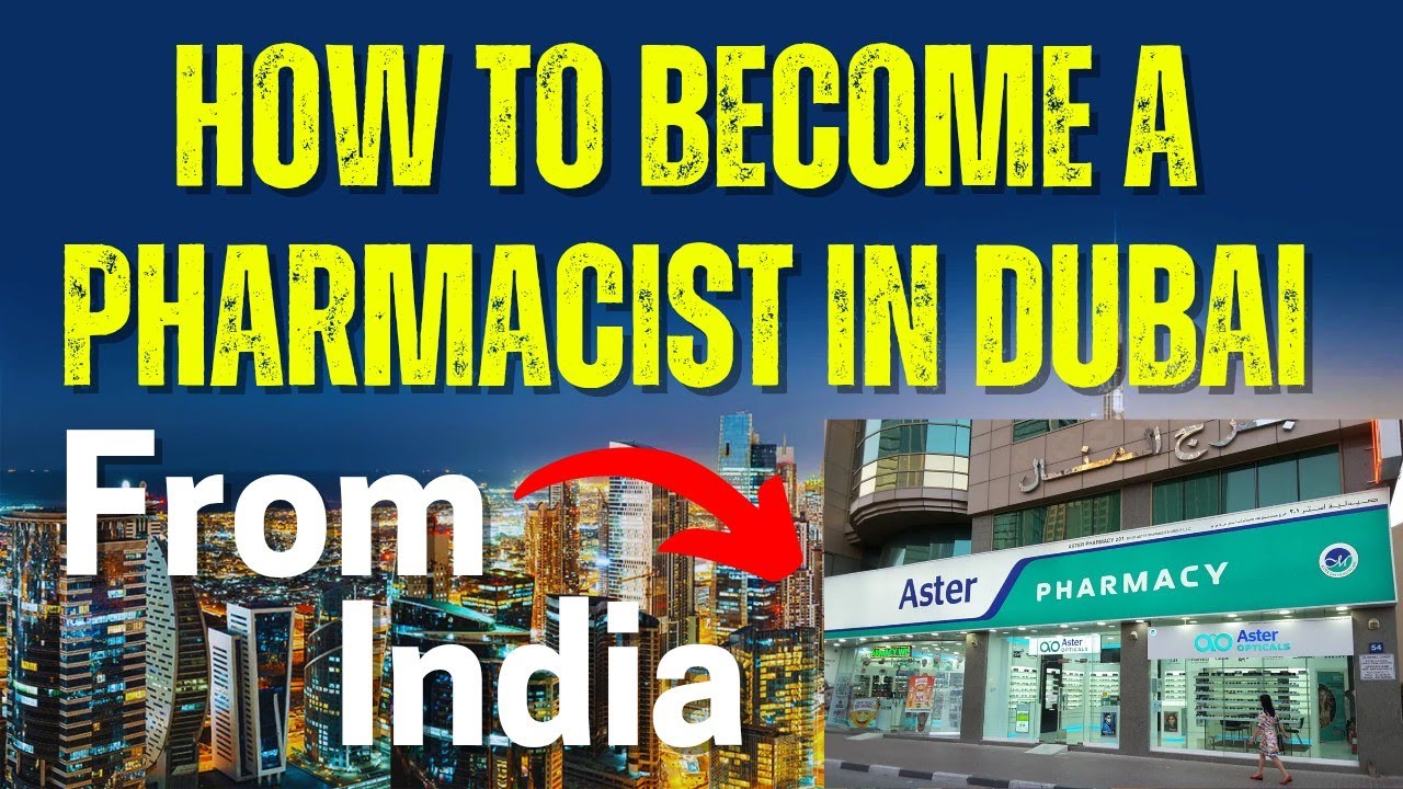 How to Become a Pharmacist in Dubai From India (Step by Step Guide) | Pharmacist Job in Dubai