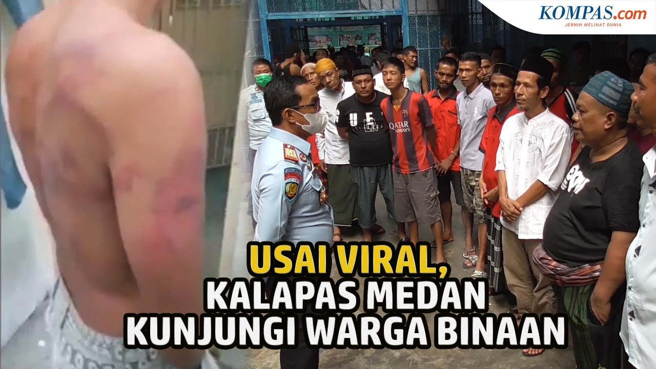 Usai Viral Napi Dianiaya di Medan, Kalapas Kunjungi Warga Binaan