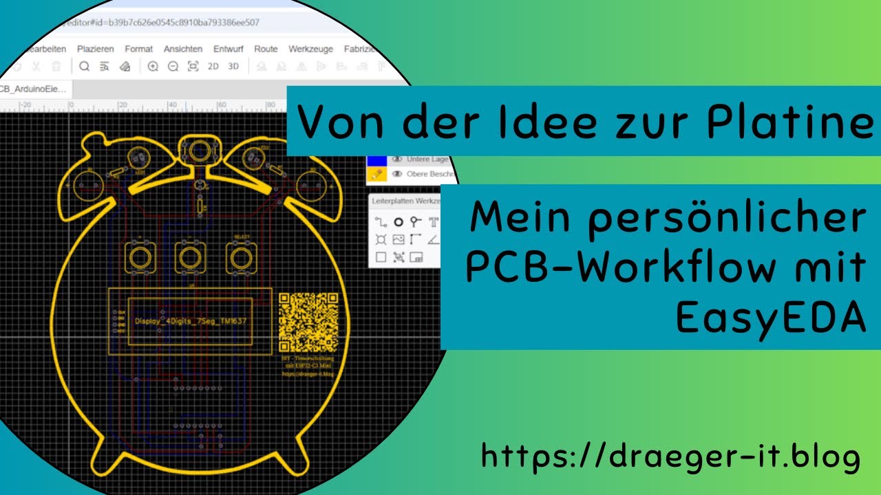 Von der Idee zur Platine Mein persönlicher PCB-Workflow mit EasyEDA