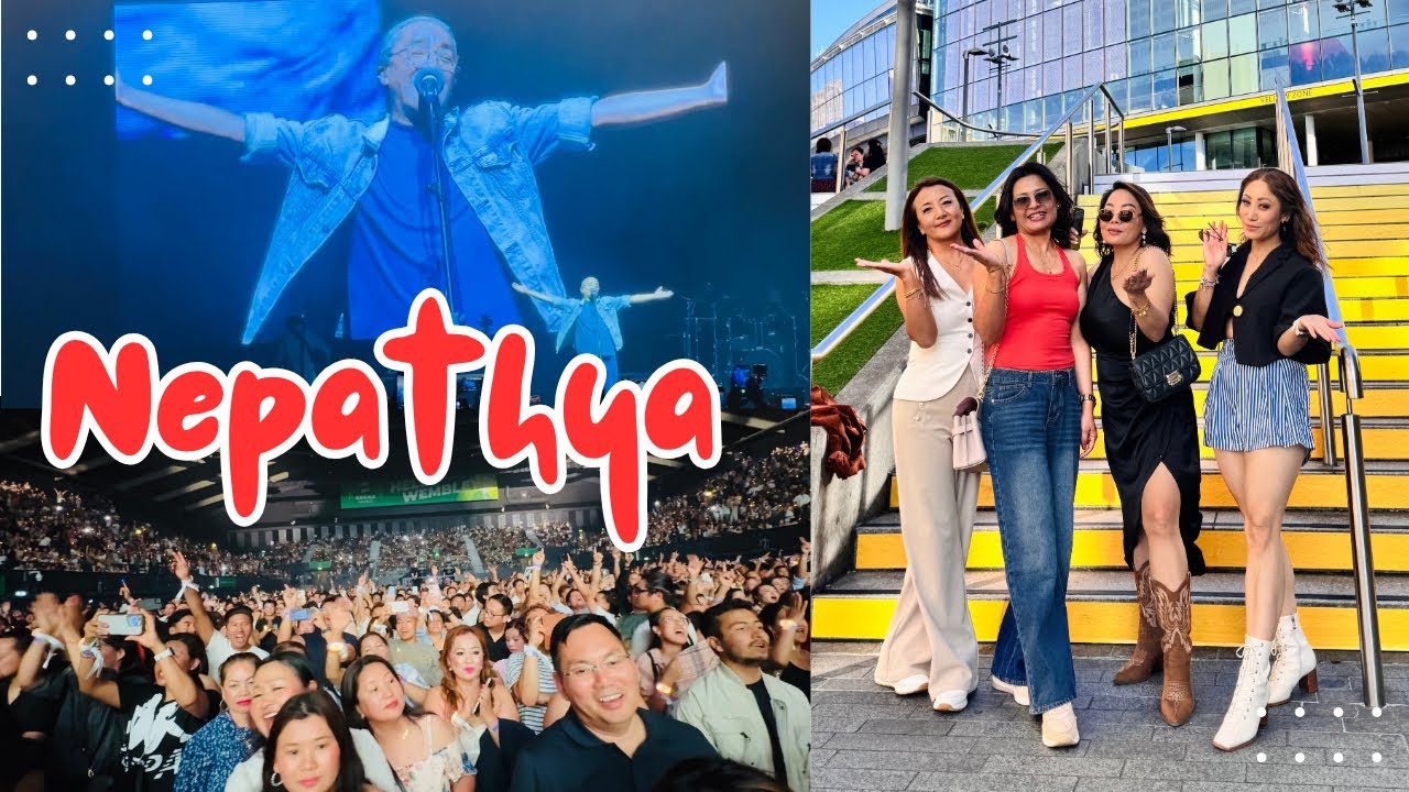 #Nepathya live in Wembley London 2025 /Thank you BSK entertainment/NepathyaVlog /Uklife /Ismi Grg 