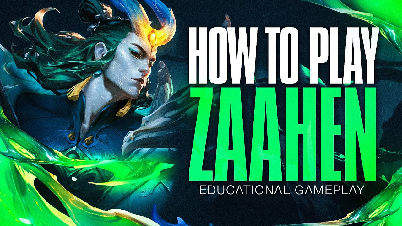 Zaahen The STRONGEST Top Laner In The Game - Educational Gameplay