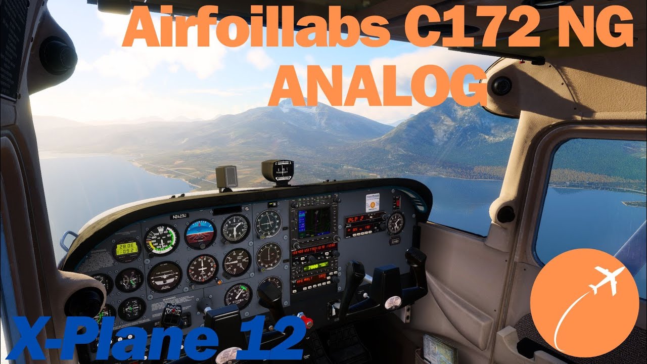 X Plane 12 - Airfoillabs C172 NG ANALOG