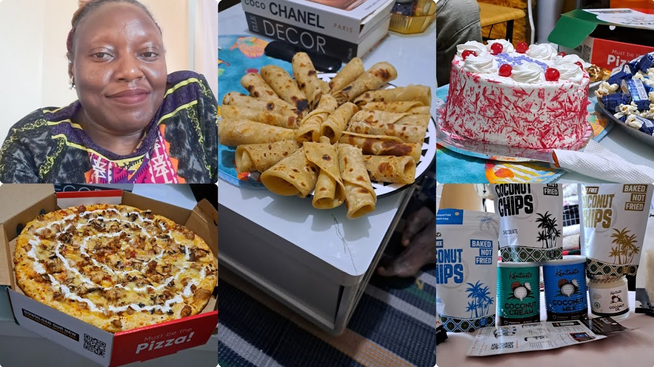 Unboxing giveaway//birthday party set-up