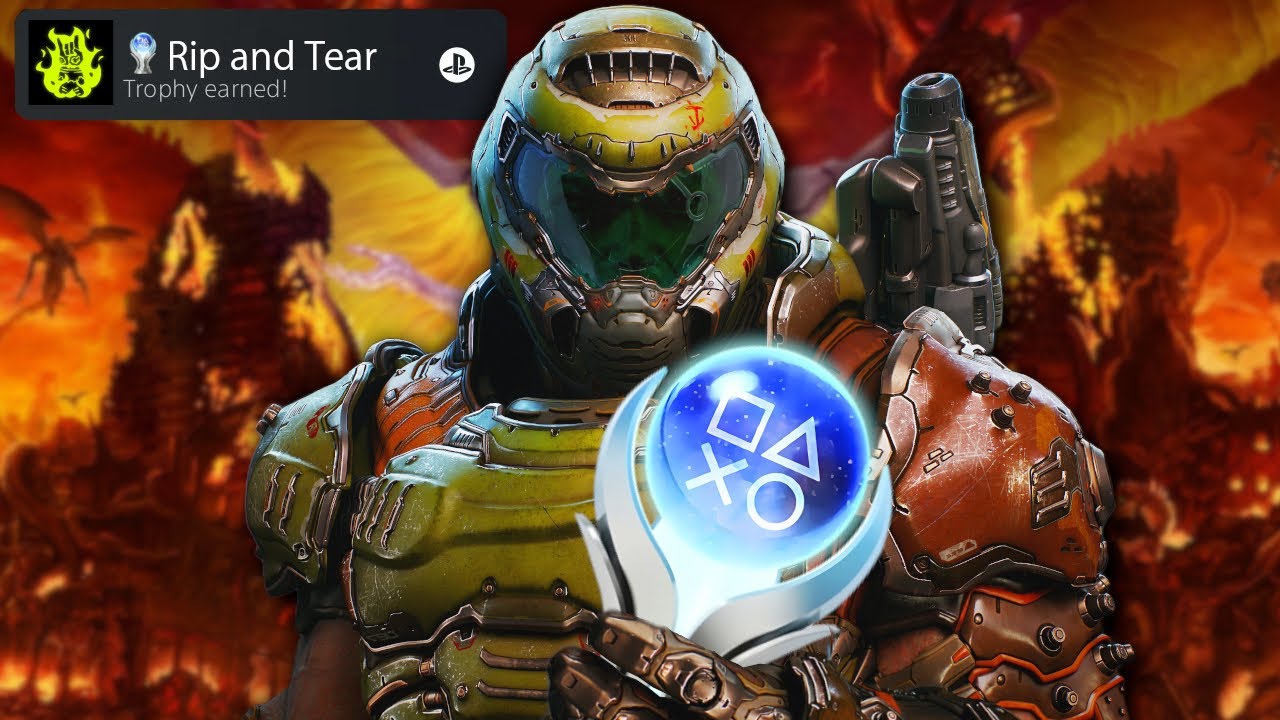 Возвращение в ад за платиновым трофеем DOOM Eternal