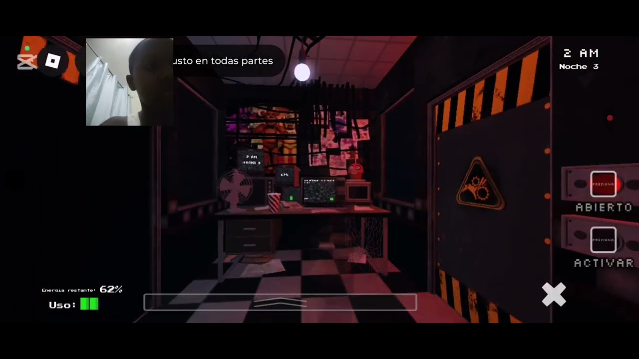 Parte 4 de fnaf en Roblox (odio a chica) 😡