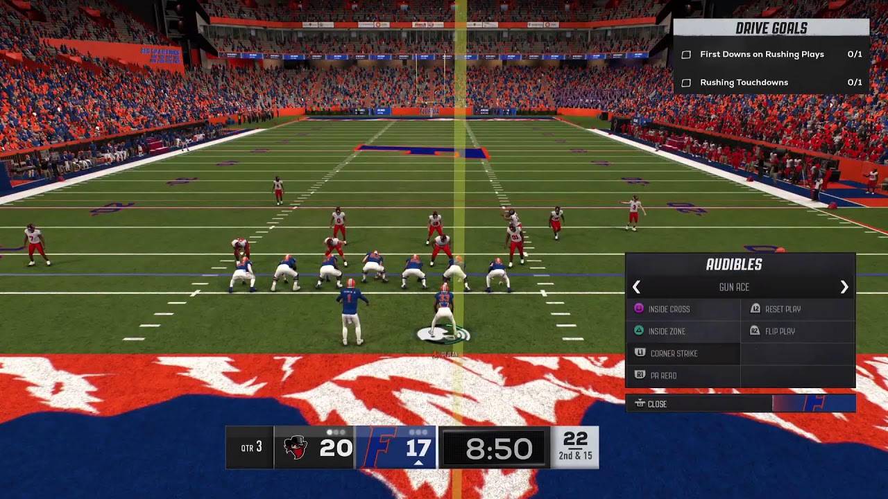 Live on college football 26 road to glory