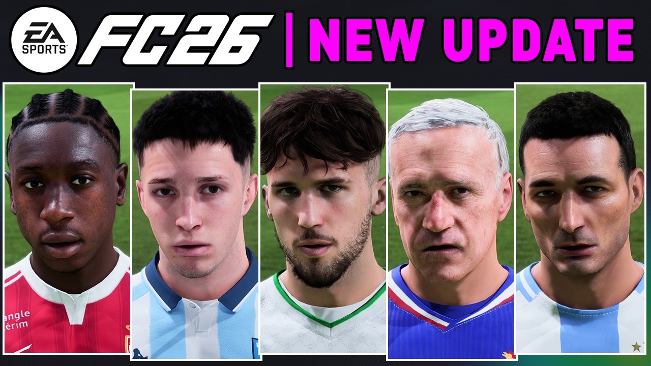EA FC 26 NEWS | ALL NEW REAL FACES (Gameplay Footage) - TITLE UPDATE v1.5.1