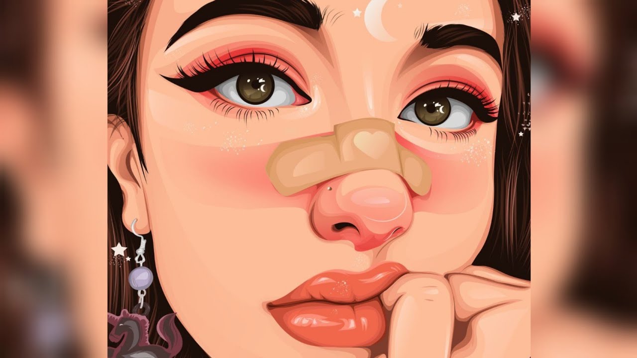 how to make vector portrait in illustrator | Vector Art