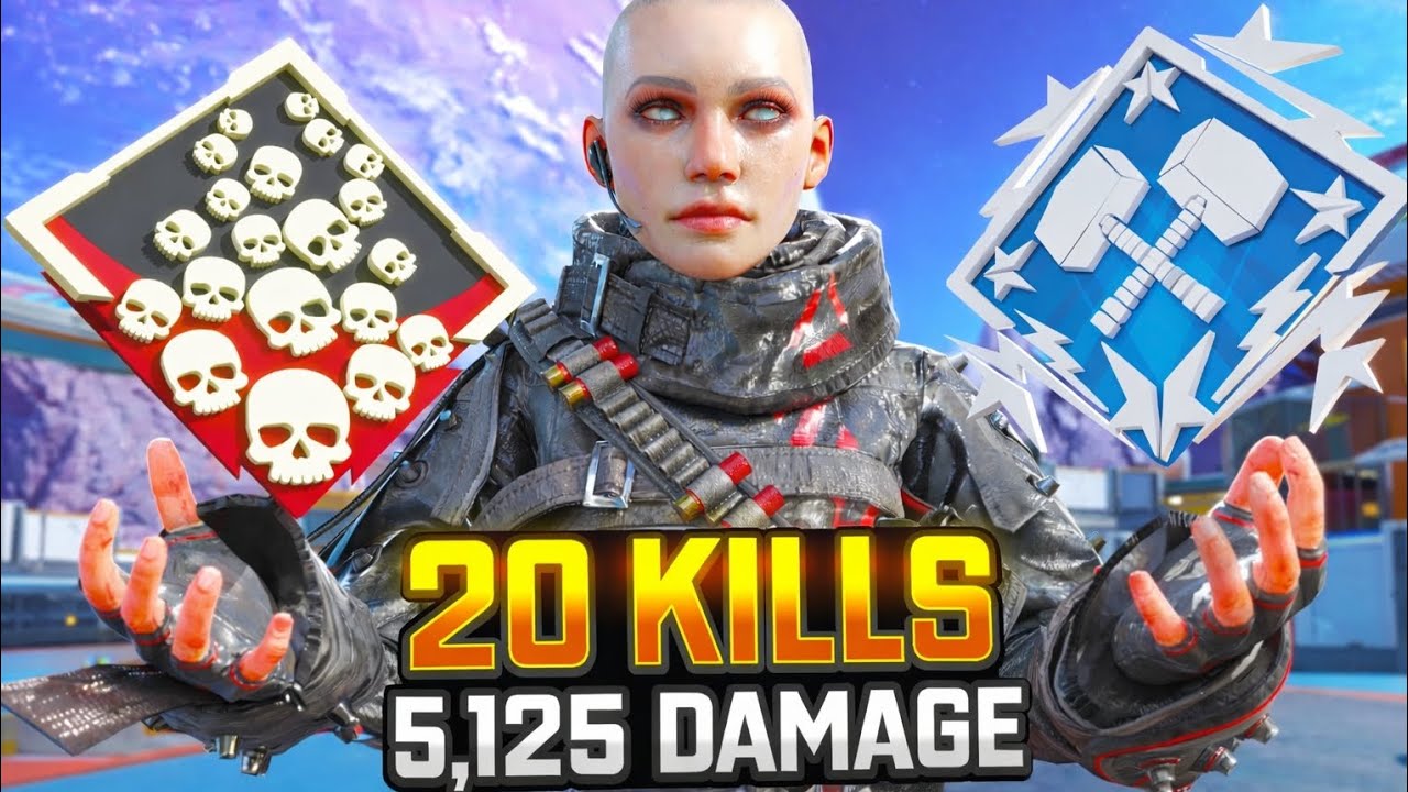 20 KILLS 5,125 DAMAGE WRAITH DOMINATION! | Kings Canyon