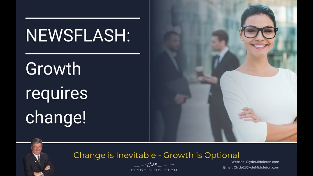 Change is Inevitable ~ Growth is Optional