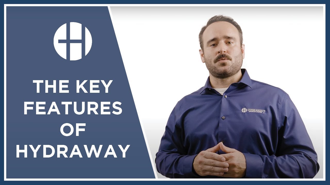 Hydraway Drainage System Key Features