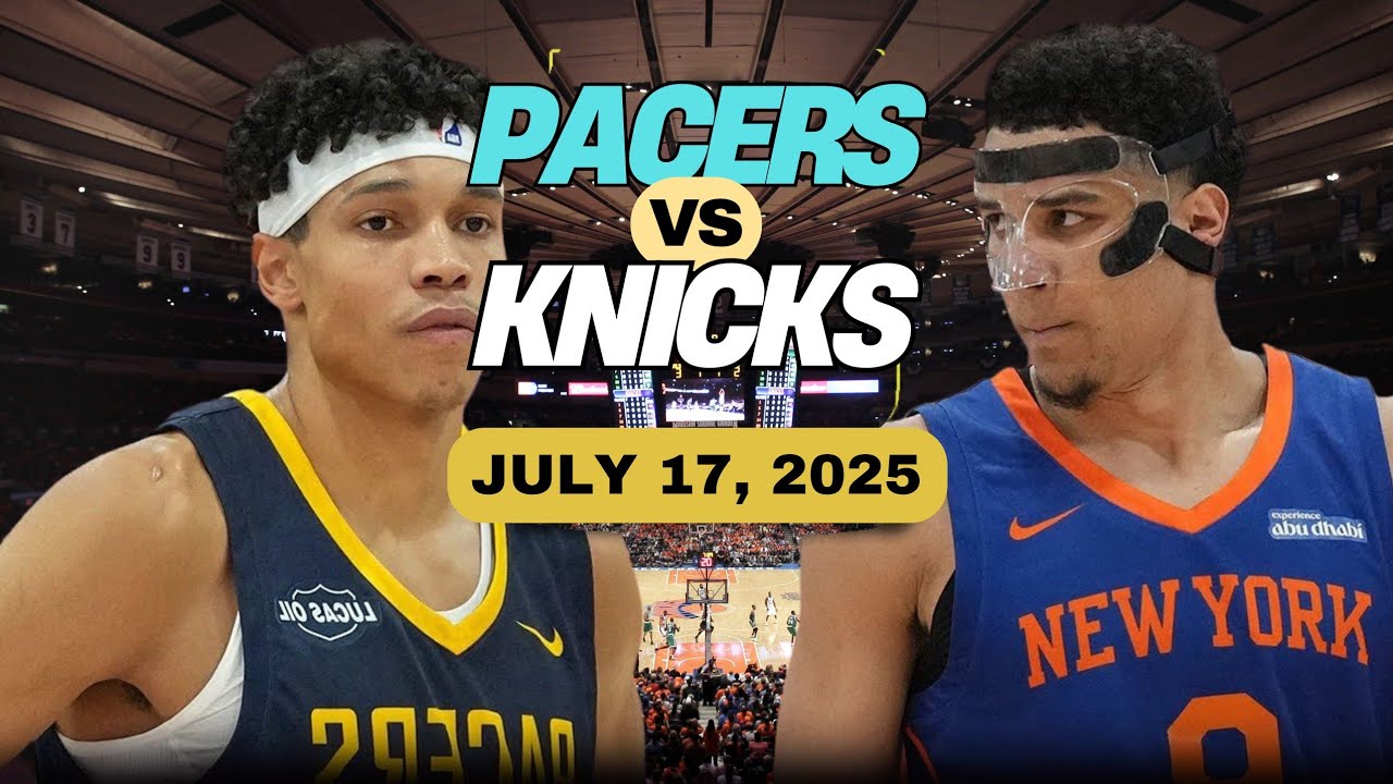 New York Knicks vs Indiana Pacers Full Game Highlights July 17, 2025 summer league #nbahighlights