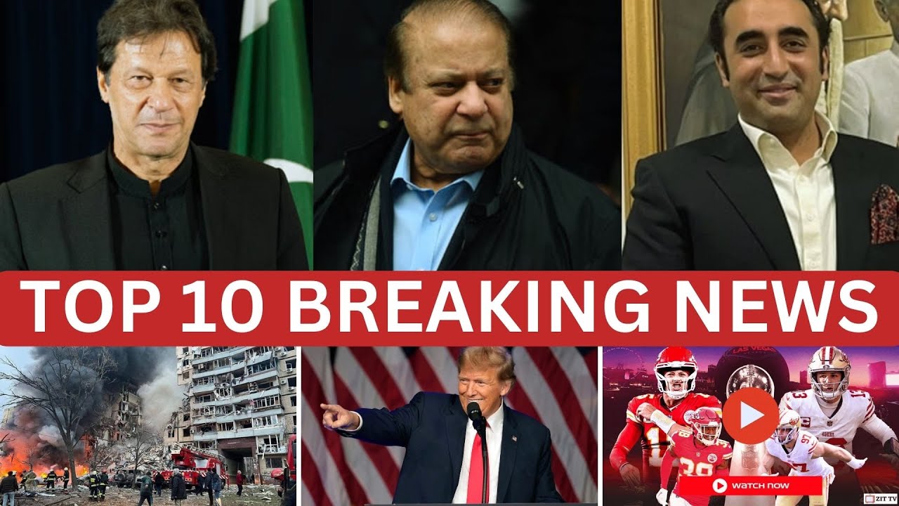 Super Bowl | Taylor Swift | Trump's Popularity | Pakistan Elections | World News Network