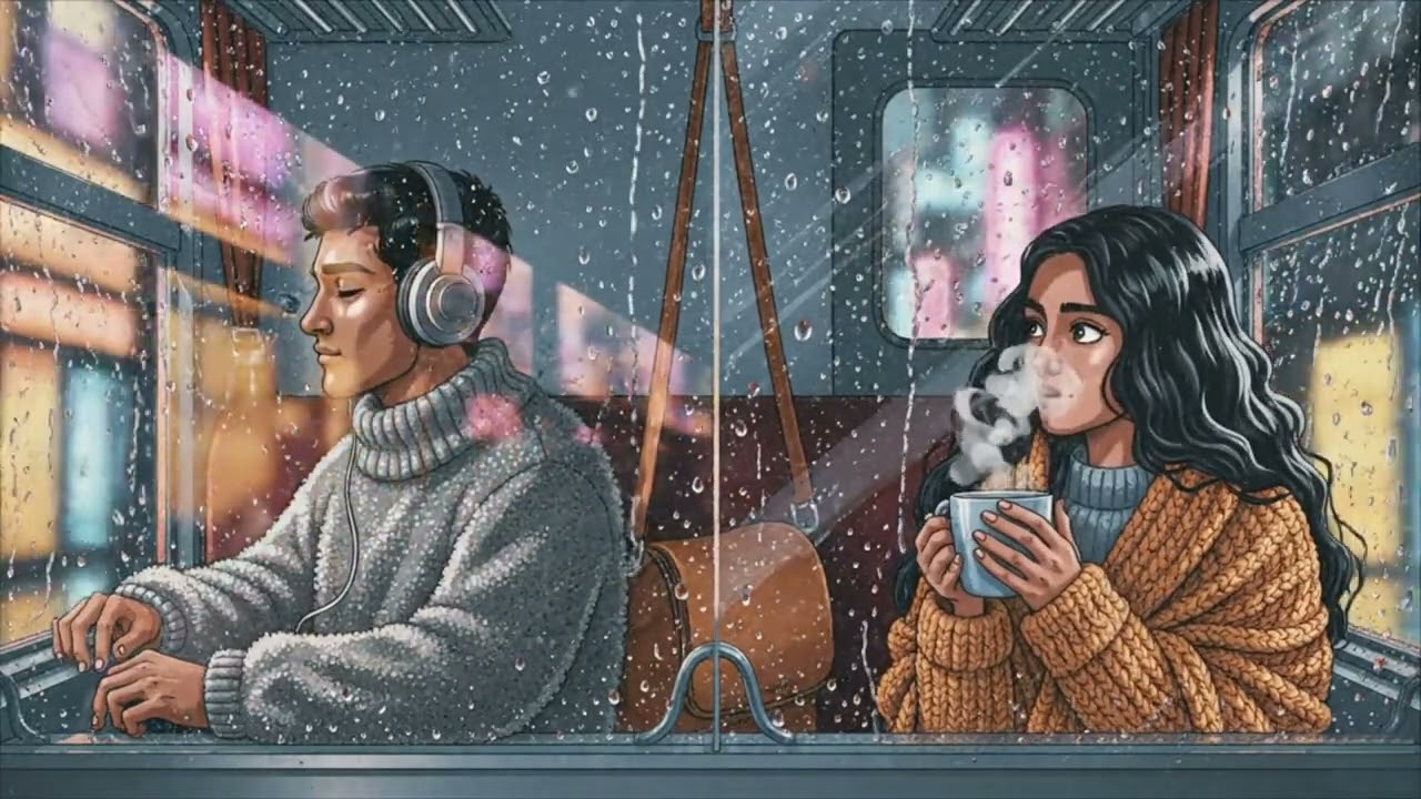 Deep Bass Neo-Soul & Alternative Rap • The Glass Divider (Rainy Metropolitan Commute)