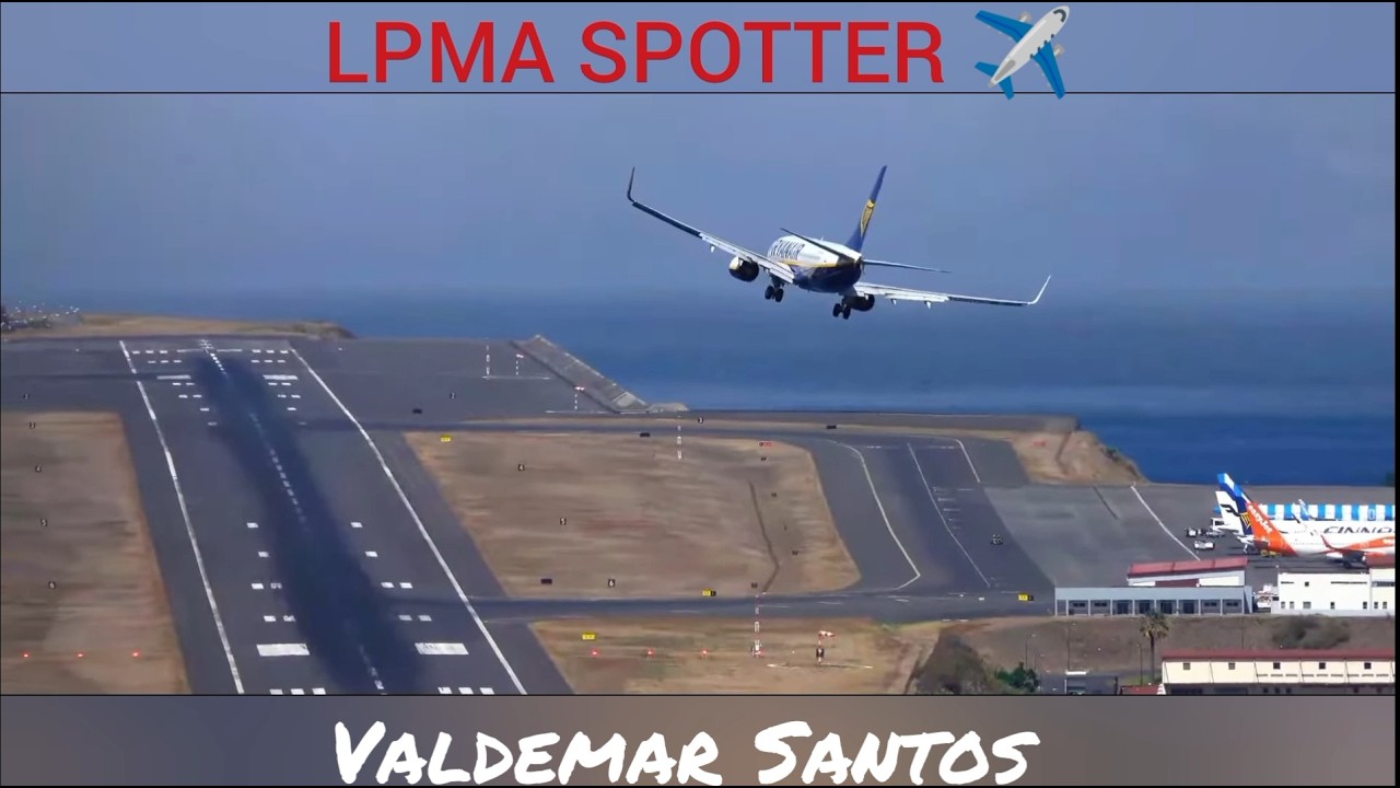 Madeira Airport Live Action LPMA Spotter ✈️ 20/07/2026