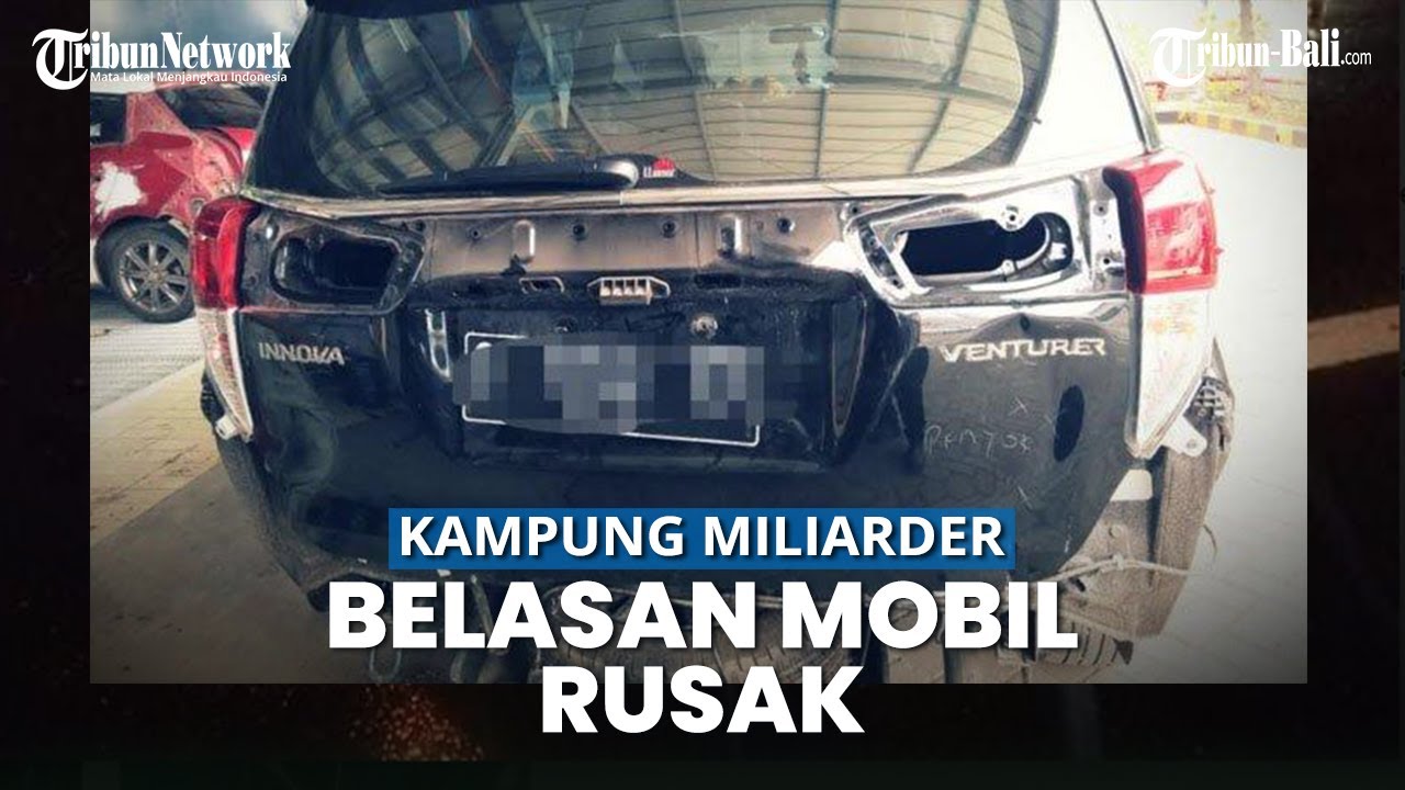 Belasan Mobil Mewah di Kampung Miliarder Tuban Rusak Akibat Kecelakaan, Pengemudi Belum Bisa Nyetir
