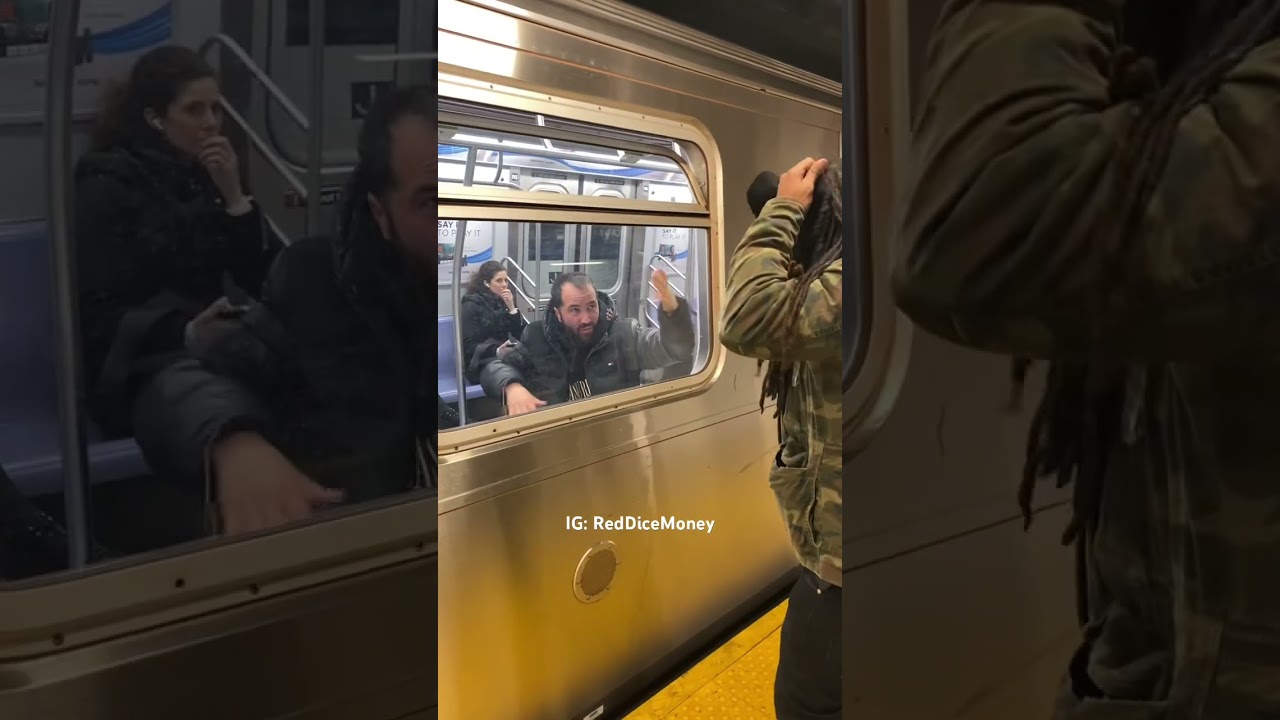 He Didn&rsquo;t see this coming ! 😂 #MTA #SubWay #Reels  #Wow #Trending  #Explore RedDiceMoney #nycsubway