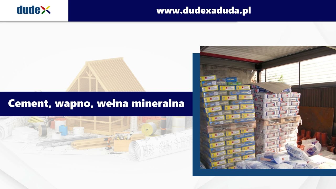 Materiały budowlane Chorz&oacute;w Dudex
