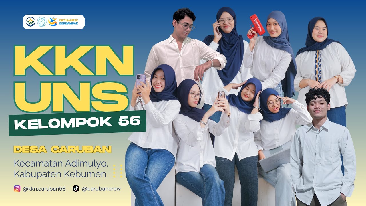 KKN UNS 2026 - Sinergi Pangan Desa Caruban: Edukasi Gizi, Inovasi Tani, dan Pemberdayaan UMKM