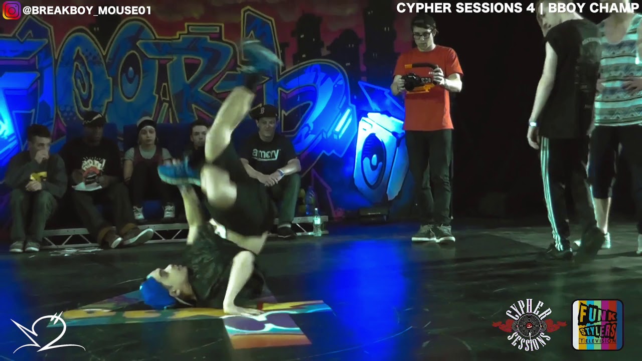 Bboy Mouse Solo Bboy Champ at Cypher Sessions 4