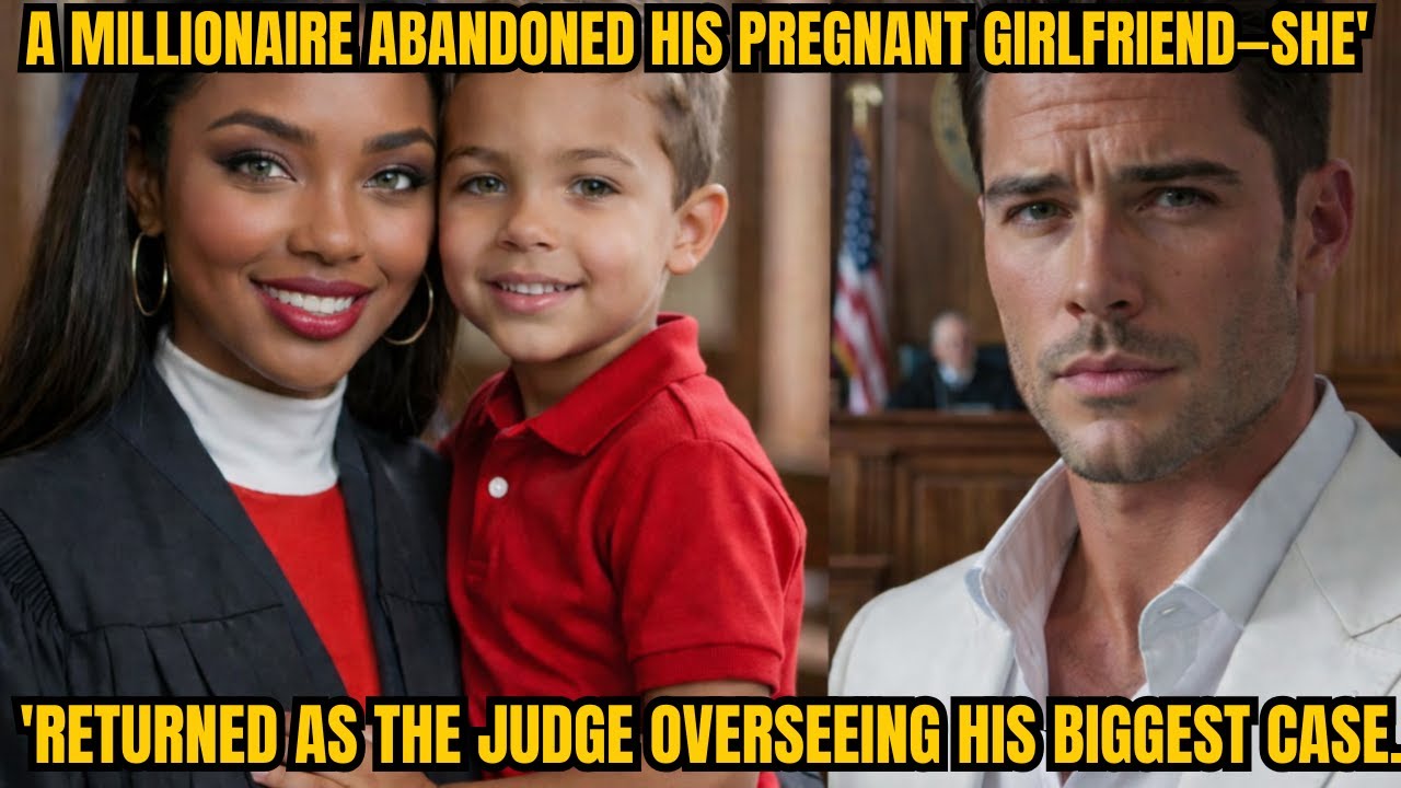 BILLIONAIRO ABANDONED HIS PREGNANT GIRLFRIEND—SHE' RETURNED AS THE JUDGE OVERSEEING HIS BIGGEST CASE