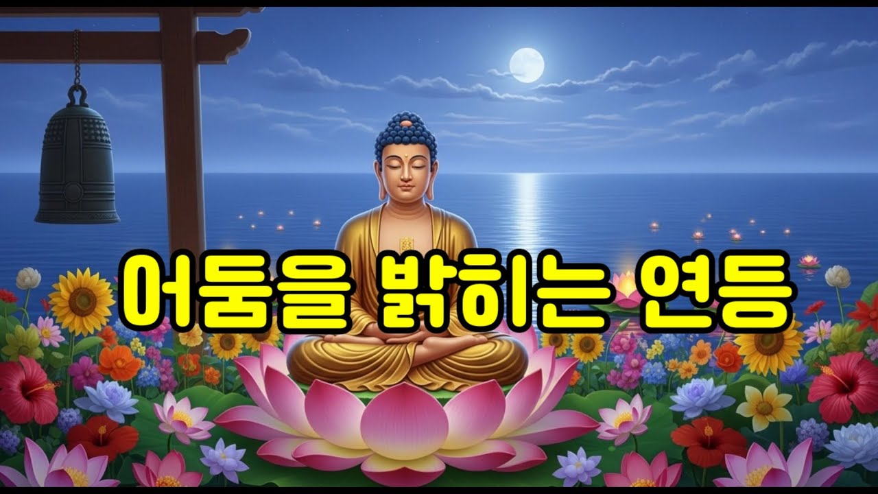 어둠을 밝히는 연등..