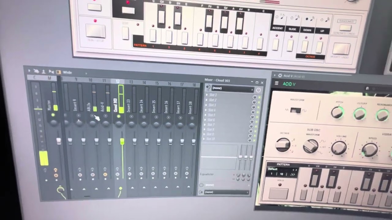 AudioRealism ABL3x vs Arturia Acid-V vs Roland Cloud 303