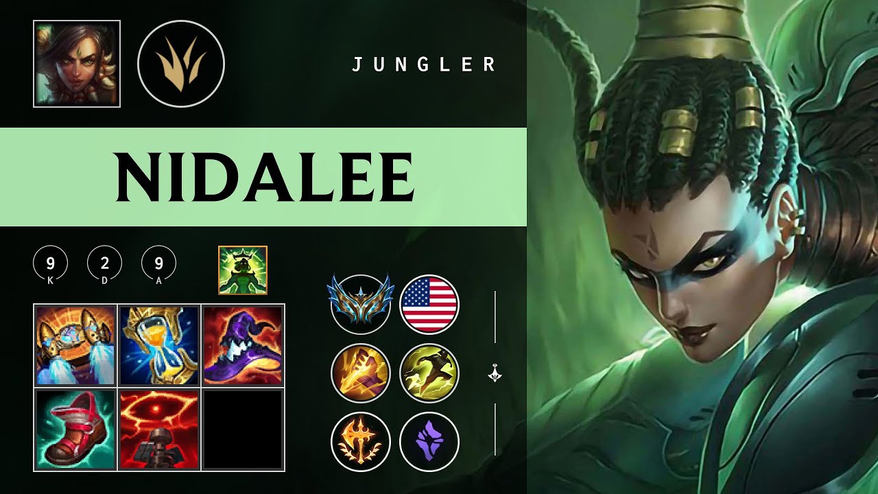Nidalee Jungle vs Kha'Zix - NA Challenger Patch 26.01