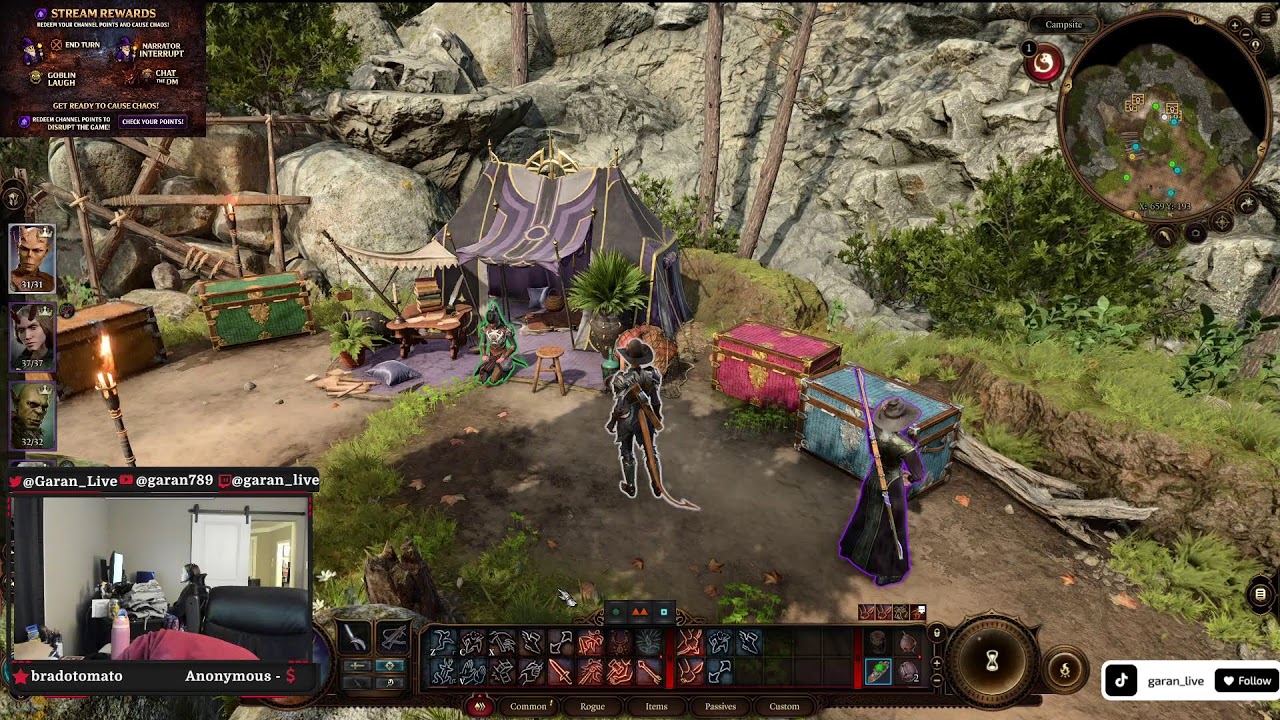 BG3 First Playthrough — Channel Points = Chaos