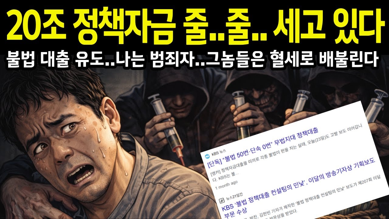 정책자금대출 사기 당신도 피해자가 될 수 있습니다