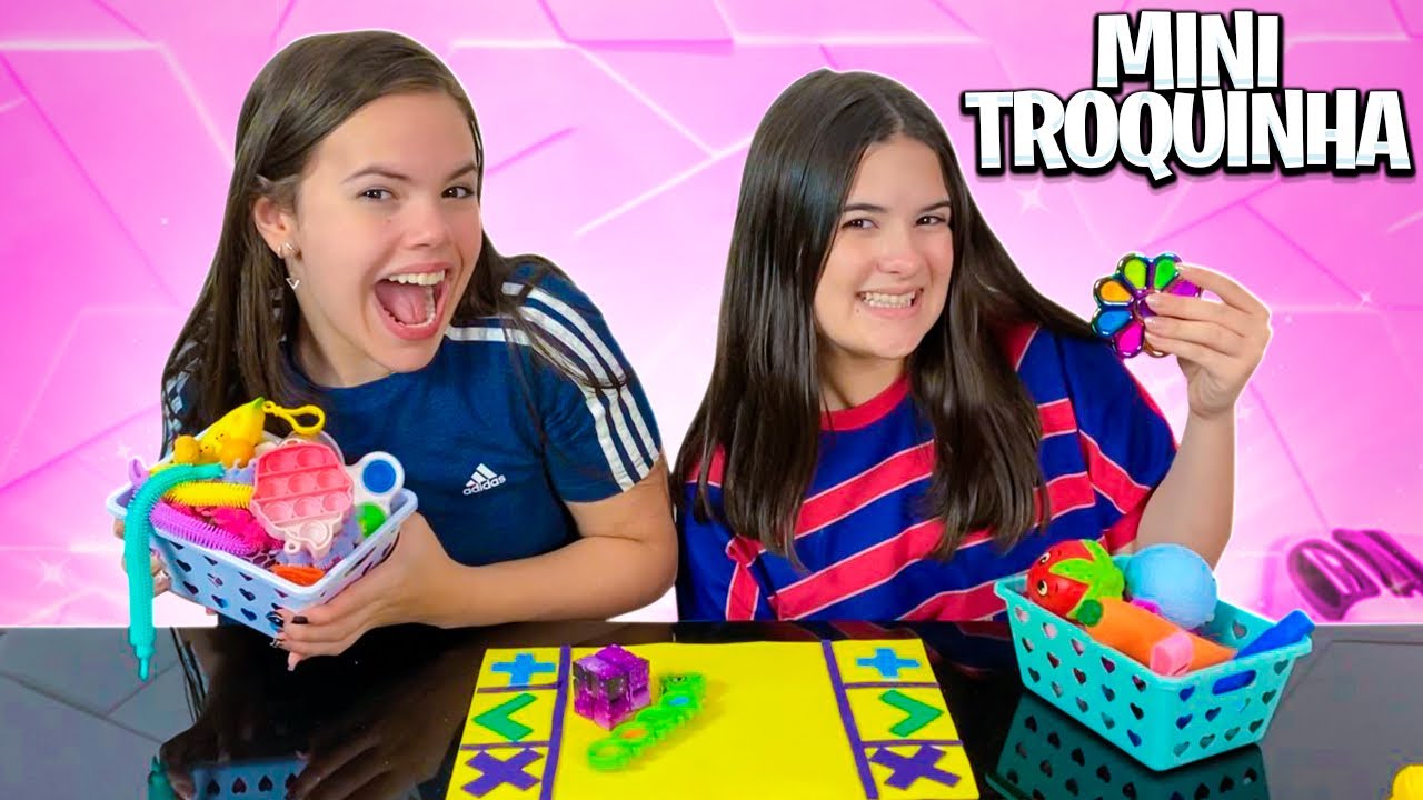 MINI TROCAS DE FIDGET TOYS * Caiu é meu!