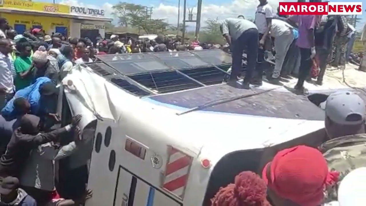 At least 14 dead after Pwani University bus collides with matatu