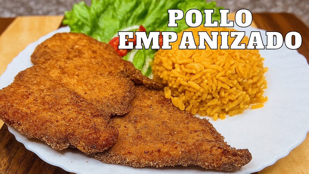 Como Hacer Pechugas de Pollo Empanizadas Facil y Deliciosas 
