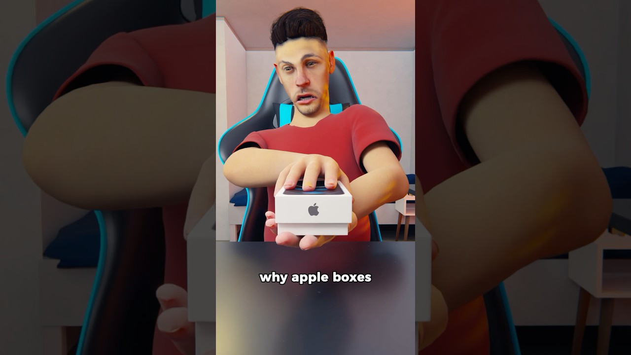 Почему коробки от iPhone как будто &laquo;застряли&raquo;? 😳