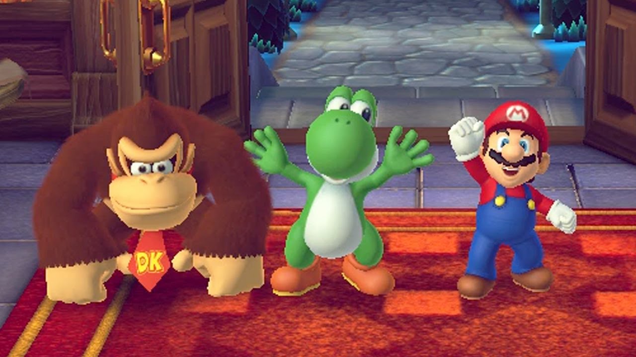 Mario Party 10 Coin Challenge #48 Mario Vs Yoshi Vs Toadette Vs Donkey Kong