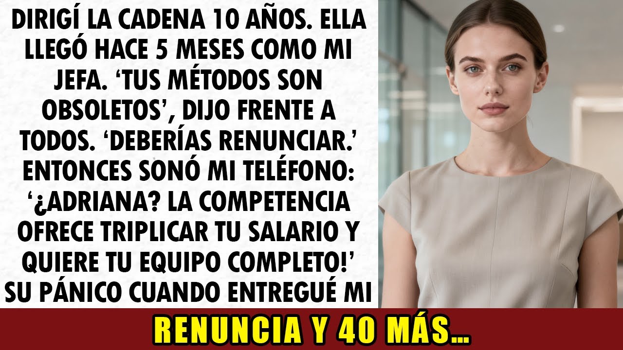 Ella Logró el Puesto en 5 Meses. Yo Dirigí la Cadena por 10 Años. ¿Adivina Quién Renunció Sonriendo?